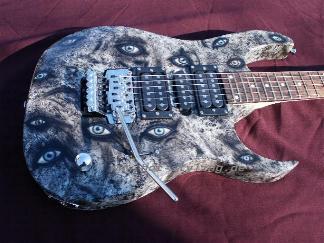 Gitarre Augen 00