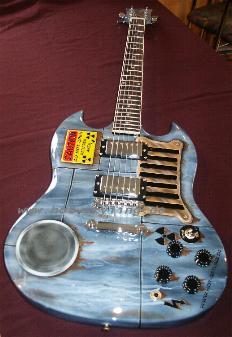 Gitarre Radioactive thumb