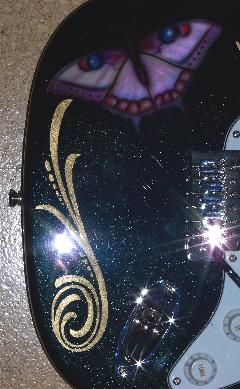 Gitarre Strat Gold 03